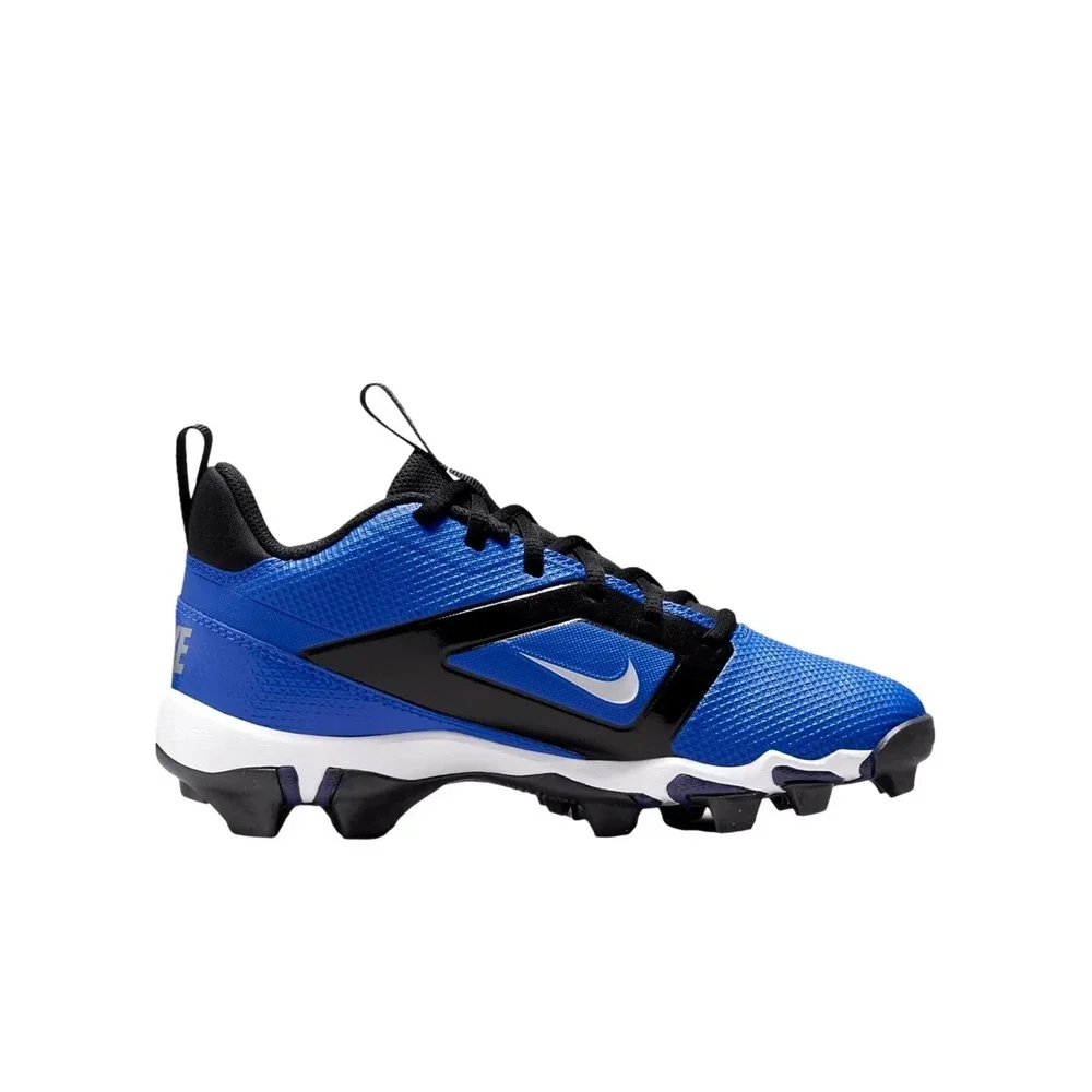 Nike Alpha Menace 4 Shark Blue Bright / White Football Cleats Kids Size 3.5Y_2
